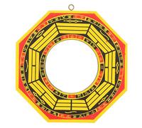 Cocoarm Miroir Convexe du Feng Shui Traditionnel pour la Chance et la prospérité, Miroir de Fengsui Extérieur pour la Maison ou le Bureau (Miroir concave de 6 pouces)