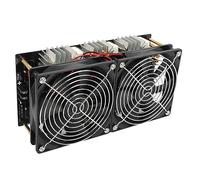 Cocoarm Module de Chauffage de PCB de Chauffage par Induction 2500 W en Laiton Haute Fréquence et PCB 12 V à 48 V avec 6 IRFP260 et Interface de Ventilateur pour la et le Traitement Thermique du des