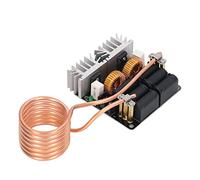 Cocoarm Module de Chauffage par Induction en Alliage d'aluminium et Laiton PCB 1000 W 12 à 48 V ZVS Haute Fréquence pour le Traitement Thermique de Bricolage, la Fonte des Métaux, Petites Pièces
