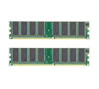 Cocoarm Module de Mémoire PCB Module de Mémoire de Bureau 1 Go DDR 400 MHz PC3200 184 Broches 2,6 V Double Face 16 Grains pour Mise à Niveau de Bureau Gaming Office Multitâche