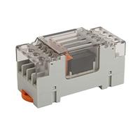 Cocoarm Module de Relais Module de Terminal de Relais 24 V en Cuivre ABS 4 Voies un Rail un Rail fermé ou un Montage à Vis pour Contrôle de Automobile Pompe à Moteur de Ventilateur de Climatiseur
