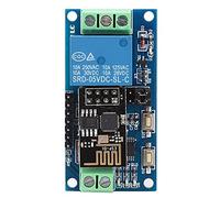 Cocoarm Module de Relais WiFi 1 Voie, Commutateur de Télécommande WiFi PCB 5 V Contrôle APP, Configuration LAN Simple, 100 000 Cycles de Commutation pour les Utilisateurs, Domotique