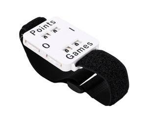 Cocoarm Montre Compteur de Score avec Bracelet Ajustable, Plastique | Grand écran pour une lecture facile, notation mains libres, équipement de badminton de tennis de table d\'arbitre, jeu de