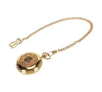 Cocoarm Montre de Poche Mécanique Squelette Vintage avec Chaîne, Design Steampunk Lumineux pour Hommes et Femmes, Chiffres Romains Classiques, Cadeau Rétro