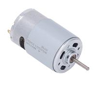 Cocoarm Moteur à Engrenages à Bobine de Cuivre à Courant Continu 12 V RS550 19 Dents, Couple élevé, Vitesse Stable, Corps en Acier Inoxydable pour Véhicule électrique pour Enfants, Jouet, Voiture,