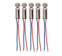 Cocoarm Moteur Vibrant sans Notation, Mini Moteur de Vibration en Acier Inoxydable scellé, 44000 Tr/Min, Idéal pour les Manèges de Jeu et la Robotique