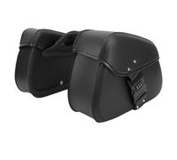 Cocoarm MotoCycles Saddlebag, PU Leather Rain Proof 16L Sac à Bagages avec Sangle Réglable pour Un Soireau Spécial et Une évasion