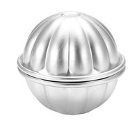 Cocoarm Moule à Bombe de Bain, Moule à Faire Soi-même en Alliage d'aluminium avec Finition Hygiénique, Facile à Nettoyer et à Démouler pour la Fabrication de Bombes de Bain, de Gâteaux et de Savons