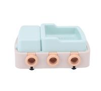 Cocoarm Moule à Glace, Moule Réutilisable en Plastique et Silicone avec de Mignons Animaux de Dessin animé, à Bâtonnets pour Glaces à la Crème avec Bâtonnets, Appareil Amusa