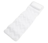 Cocoarm Oreiller de Bain Complet pour Tout Le Corps, Oreiller de Baignoire Spa pour Baignoire avec 13 Ventouses Antidérapantes, pour Soutien de la Tête, du Cou, des épaules et du Dos,