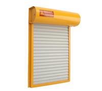 Cocoarm Ouvre-Porte Automatique de Poulailler, alimenté par Batterie, avec Minuterie d'affichage LED, Modes Manuel et Automatique, Cadre en Fer, Panneau en Plastique pour Poulailler Agricole (Yellow)