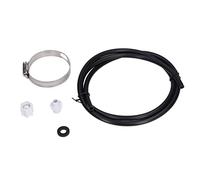 Cocoarm Pack de Connexion d'alimentation de Chlorinateur, Kit de Pièces de Tuyau d'alimentation de Chlorinateur en Plastique et en Acier Inoxydable avec Tube de Serrage de Joint 'écrou pour
