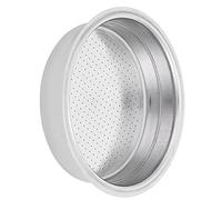 Cocoarm Panier Filtrant Filtre à café en Acier Inoxydable Conception Sous Pression Double Couche 51 Mm Intérieur 59,5 Mm Nettoyage Amovible Extérieur pour la Maison, le café, le thé au Lait, la