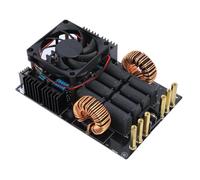 Cocoarm Panneau de Chauffage par Induction 1000 W ZVS Module d'alimentation 12 V à 40 V PCB Aluminium Cuivre avec Ventilateur de Refroidissement 50 A pour Bricolage Petites Pièces Trempe Recuit