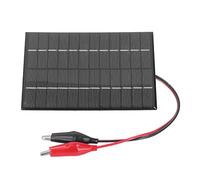 Cocoarm Panneau Solaire 2W 12V, Chargeur de Panneau Solaire en Polysilicium, Haute efficacité de Conversion, Conception Légère et -vent pour Lumières de Pelouse, Jouets Radio, Pompe à Eau, Bricolage,
