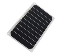 Cocoarm Panneau Solaire Chargeur de Panneau Solaire Extérieur Portable 10W 5V 1,2A Sortie USB IP65 Résistant à l'eau 22,6 X 14,6 Cm pour Camping Randonnée Cyclisme Voyage Chargement de Téléphone