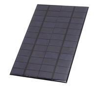 Cocoarm Panneau Solaire époxy 12 V 4,2 W, Mini Module de Panneau Solaire en Polysilicium, 20 X 13 Cm, Haute Conversion, Léger et Portable pour les Projets de Bricolage, Chargeur de Téléphone,