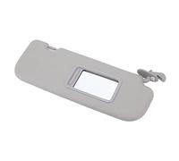 Cocoarm Pare-Soleil Assy, côté Passager Gris, Remplacement pour Elantra 2011-2015 avec Miroir et Protection