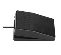 Cocoarm Pédale à Pied USB, Pédale à Pied Ergonomique avec Câble de 2m pour Ordinateur, Contrôle Multimédia de Clavier Souris et Jeux