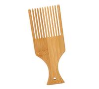 Cocoarm Peigne de Tissage en Bois, Outil de Tapisserie en Bois de Bambou, Poignée Confortable pour Cheveux et Barbe, Utilisation 5,9 X 2,4 X 0,24 Pouces