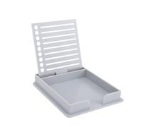 Cocoarm Pense-bête Stencil et Support, 5 Gabarits, Construction Plastique | Plastique ABS, Usage Bureau école, Protection contre Poussière, Déversement et Plis, Poignées Pratiques, compatibilité
