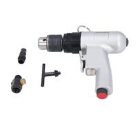 Cocoarm Perceuse Pneumatique 3 8 Mini Réversible 25 000 Tr/min Boîtier en Acier allié Capacité de Mandrin de 1 à 5 à 10 Mm Perceuse à Air Portable Robuste pour la Maintenance de la Fabrication