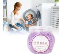 Cocoarm Perles de Parfum de Lessive Extrait Naturel de Plante Perles de Parfum de Lavage Adoucissement du Longue Durée et Réduction de l'électricité Statique pour le Soin des Vêtements des Familles