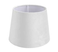 Cocoarm Petit Abat-jour, Abat-jour en Tissu fabriqué à la Main avec un Toucher Doux et une Apparence Exquise pour Lampe de Table et de Sol E27 E14 (WHITE)