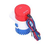 Cocoarm Petite Pompe Submersible Résistante aux Chocs, Efficace et Silencieuse avec une Utilisation Polyvalente, Facile à Utiliser, pour le Drainage, Analyse de la qualité de l'eau de (DC12V 750GPH)