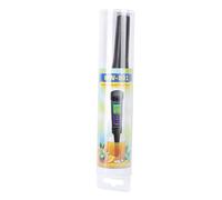 Cocoarm PH-mètre Numérique Portable pour Aliments avec Capteur électrochimique Grand écran 4 en 1 PH TDS EC Test de Température 32 °F à 122 °F pour le Traitement du Fromage, des Fruits et des Légumes