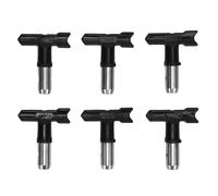 Cocoarm Pièges de la Buse de Pulvérisation sans Air 6pcs Set 209 211 313 415 517 623 pour Pulvérisateur de Peinture sans Air avec Abdos en Acier Inoxydable pour Décoration de Maison Finition
