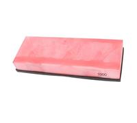 Cocoarm Pierre à Aiguiser les Couteaux, Pierre à Aiguiser en -poudre d'oxyde d'aluminium 20 X 7 X 3 Cm avec Base Antidérapante, pour Meuler, Polir, Aplatir les Couteaux, les Ciseaux dans la (1000