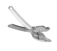 Cocoarm Pince à Châtaignes en Acier Inoxydable 304, Outil pour Casser les Noix avec Lame Coupée en Croix, Plateau Antidérapant, Poignée Ergonomique pour Ouvrir les Châtaignes, les Noix, les