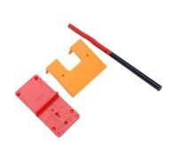 Cocoarm Plaque de Fixation d'Installation de Charnière, Matériau ABS, Solution de Montage de Charnière de Porte d'armoire Magnétique pour une Installation Rapide et un Perçage Précis