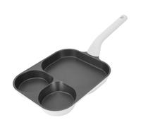 Cocoarm Poêle à Oeufs 3 Tasses Antiadhésive en Alliage de Ti Poêle à Omelette à Petit Déjeuner avec Poignée Résistante à la Chaleur pour Cuisiner Steaks Omelettes Bacon Burgers