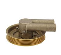 Cocoarm Pompe à Eau de Mer à Courroie Serpentine, en Laiton, Remplacement Direct pour Moteurs 4.3 5.0 5,7 L, Facile à Installer