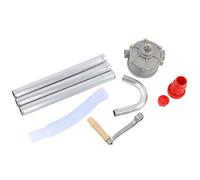 Cocoarm Pompe à rotative, Pompe à à manivelle de Pompe à Main en Aluminium pour mazout avec 3 tuyaux d'aspiration, 29L/Min, 124cm, tête de Levage maximale 5M