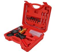 Cocoarm Pompe à Vide, Kit de Testeur de Purge de Frein à Main, Pompe à Vide Portable avec étui de Transport pour l'entretien de la Voiture et de la Moto