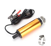 Cocoarm Pompe de Transfert de Carburant DC 24 V, Pompe Submersible en Alliage d'aluminium 30 L Min 8 500 Tr/min avec Fil de 2,8 M, Conception Scellée à Faible Bruit pour le Transfert d'eau de