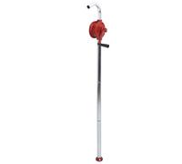 Cocoarm Pompe de Transfert Manuelle Pompe à Main Rotative en Fonte 32 Mm 50 L par Min Distance de Pression d' de 6 M pour le Transfert de Carburant de Baril de Tambour sur les Bateaux, les