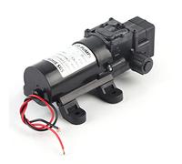 Cocoarm Pompe Membrane Électrique DC 24V 80W, Transfert Eau Pressostat | Pompe à eau 24V, Débit maximal de 5,5 L/min et pression jusqu'à 0,9 MPa, Moteur à aimant permanent pour longue durée de vie,
