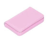 Cocoarm Porte-Cartes de Visite Étui pour Cartes de Visite en Cuir PU Peut Contenir 15 à 20 Boucle Magnétique Compact 10,3 X 6,5 X 2 Cm pour Les Réunions de Bureau Directeurs des Ventes Hommes Femmes