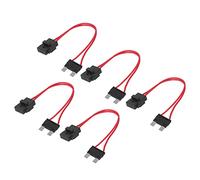Cocoarm Porte-fusible Automatique Extension de Fil D'itinéraire Professionnel pour les Véhicules ATM 20A 16AWG avec 5 Fusibles, Accès D'essai Automobile Idéal (LCA L 29.2mm)