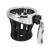 Cocoarm Porte-gobelet de Boisson de Moto, Support de Tasse de Guidon de Moto en Caoutchouc d'aluminium pour Les Cavaliers d'aile 'Or