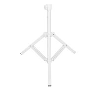 Cocoarm Porte-Parapluie en Fer Robuste, Base de Parapluie Pliante avec Vis Réglable pour 2 Mètres de Plage, Jardin, Pêche, Support Triangulaire Compact pour Camping, Utilisation en Extérieur