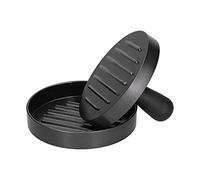 Cocoarm Presse à Hamburger en Alliage d'aluminium, 4,6 X 3,1 Pouces, Machine à Galettes avec Revêtement Antiadhésif, Poignée Ergonomique, Moule de Presse à Viande Rond pour la Cuisine à Domicile,
