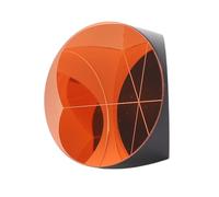 Cocoarm Prisme en Cuivre, Prisme d'angle en Verre Optique avec Réflecteur de Haute Précision et Revêtement en Cuivre Durable pour Les Applications d'arpentage