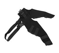 Cocoarm Protecteur de Pattes Arrière pour Chien, Support de Genou Ajustable pour la Récupération des Pattes Arrière avec Matériau élastique SBR Anti-Choc (Legging Double HJ25 Noir XS)