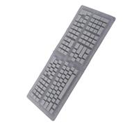 Cocoarm Pudding Translucent Hauteur des Keyboard PBT PBT Keycaps 129 Touches pour Les Claviers Mécaniques DIY Moulage par Injection de Couleurs (White)