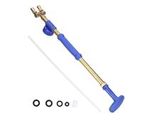 Cocoarm Pulvérisateur à Double Buse avec Connecteur de Bouteille pour Bouteilles d'eau de 1,25L et Plus Manche Antidérapant Tige Télescopique en Cuivre Buse Réglable pour Irrigation de